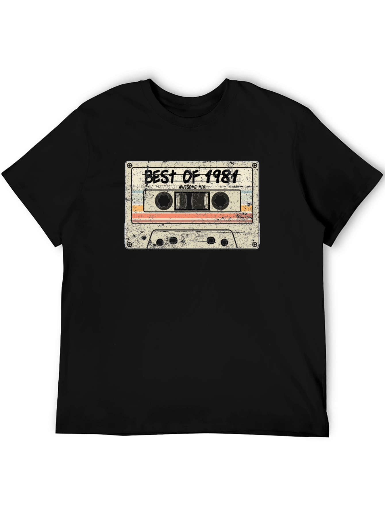 Best of 1981 Cassette Tape Graphic T-Shirt