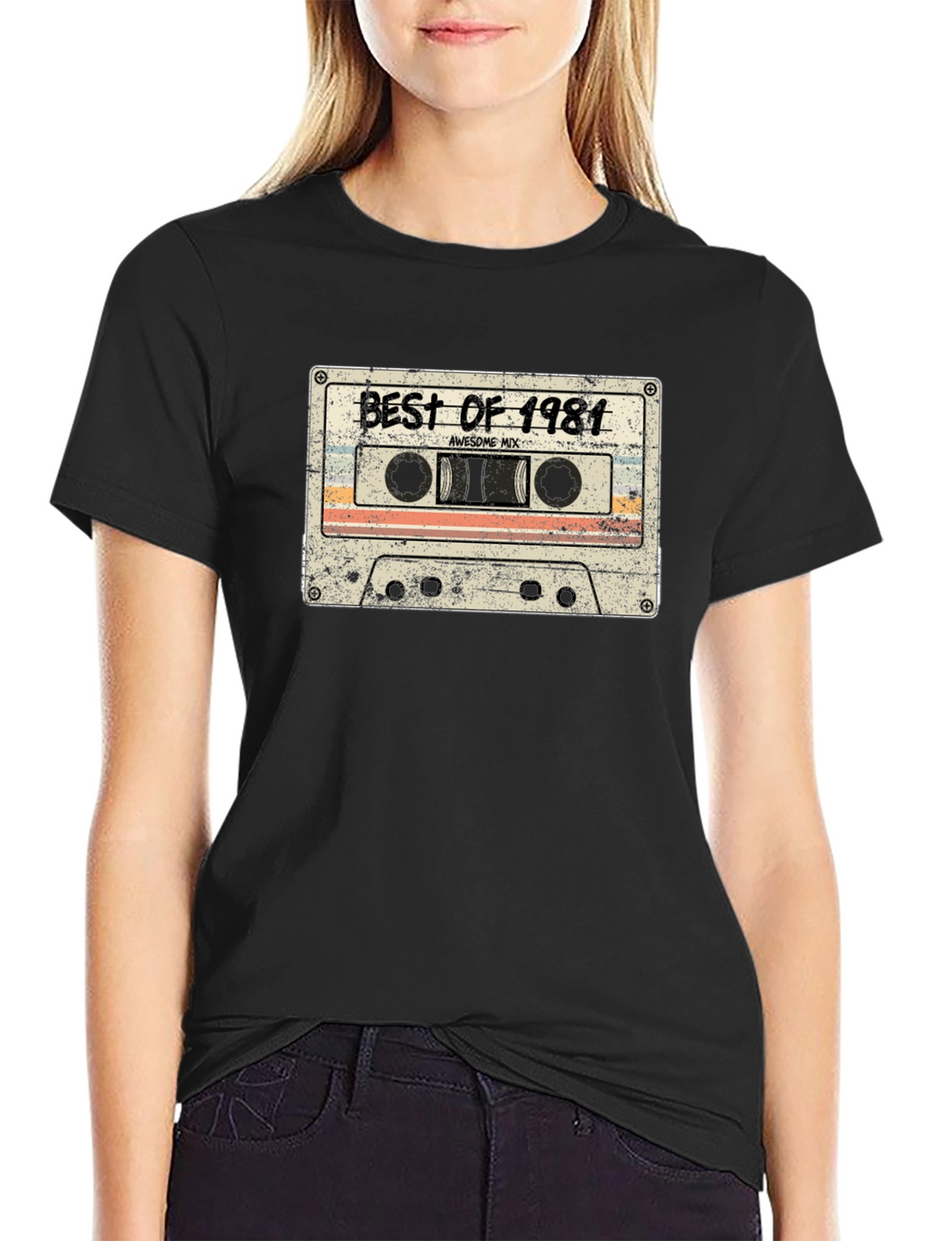 Best of 1981 Cassette Tape Graphic T-Shirt