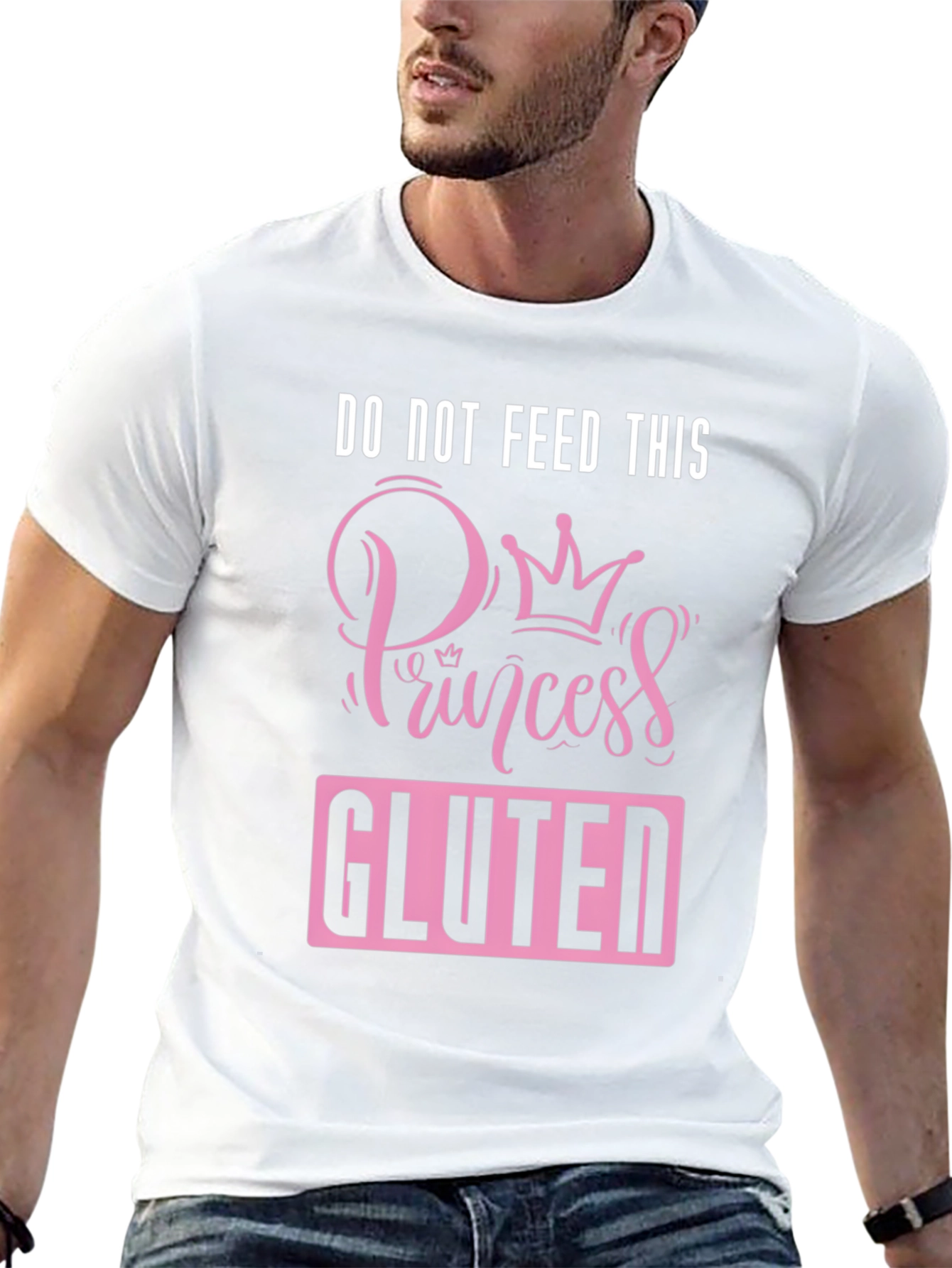 Do Not Feed This Princess Gluten Funny T-Shirt