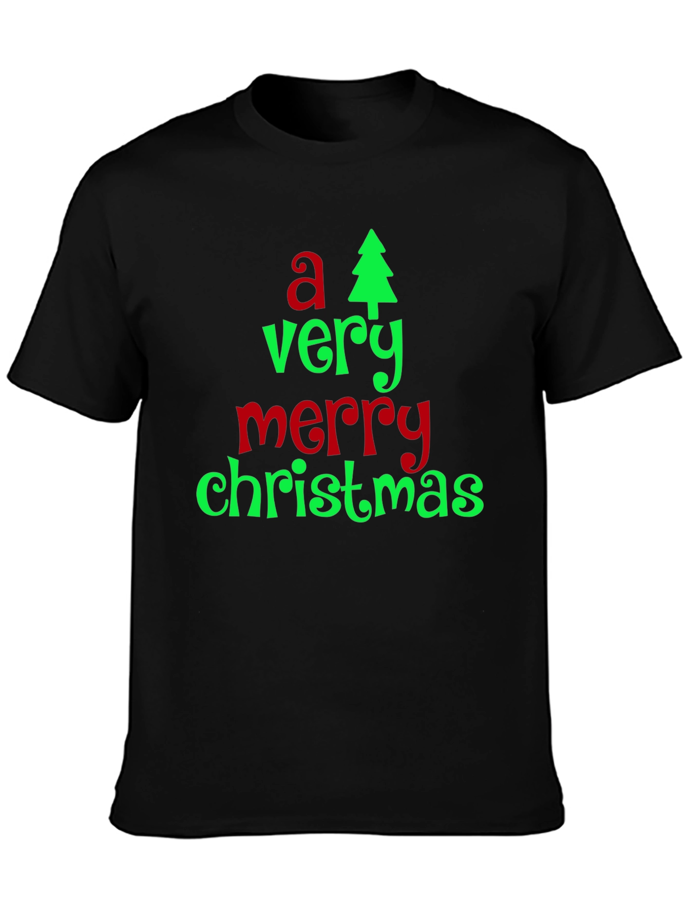 A Very Merry Christmas T-Shirt - Holiday Festive Tee