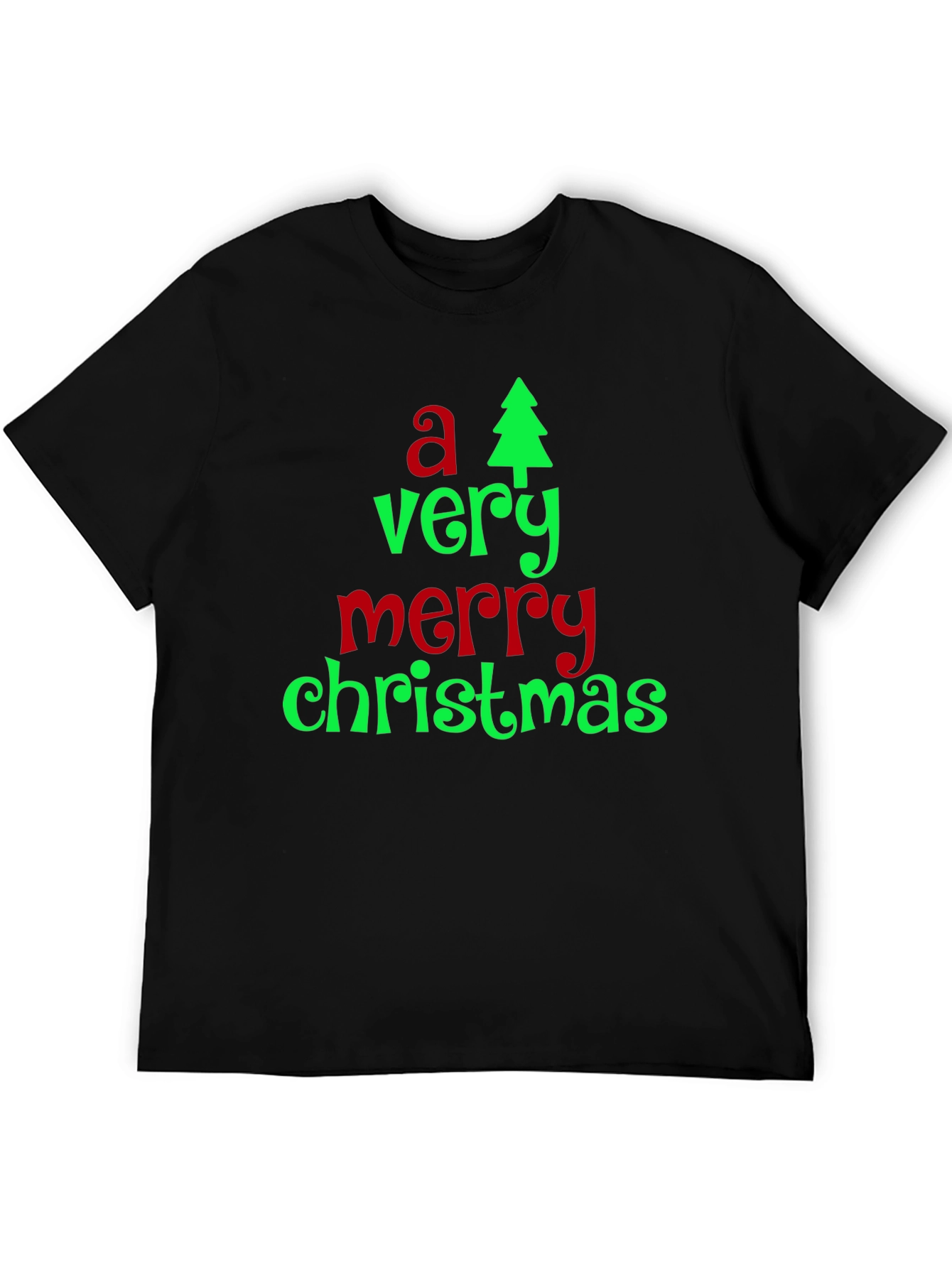 A Very Merry Christmas T-Shirt - Holiday Festive Tee