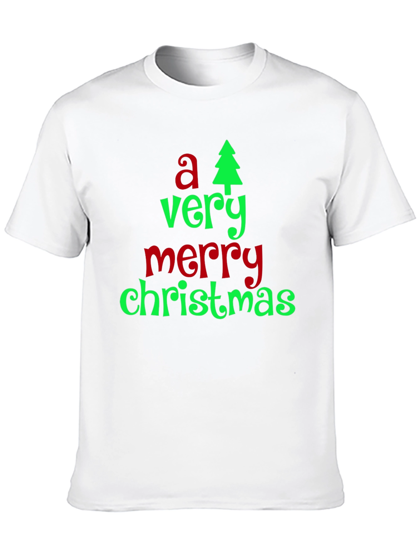 A Very Merry Christmas T-Shirt - Holiday Festive Tee