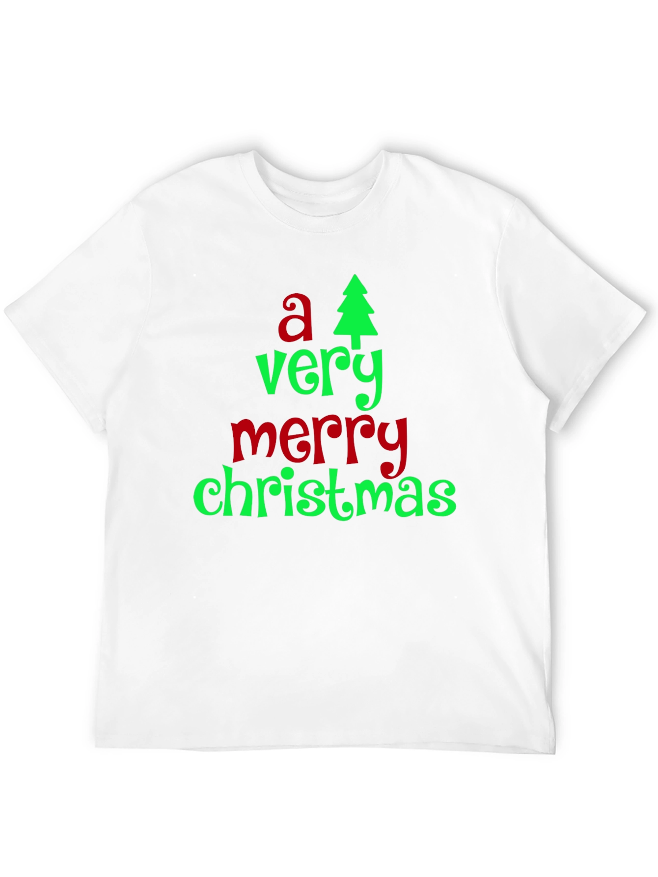 A Very Merry Christmas T-Shirt - Holiday Festive Tee