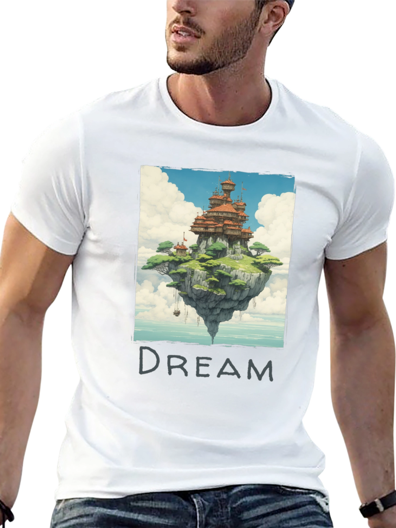 Dream Island T-Shirt - Unique Graphic Tee