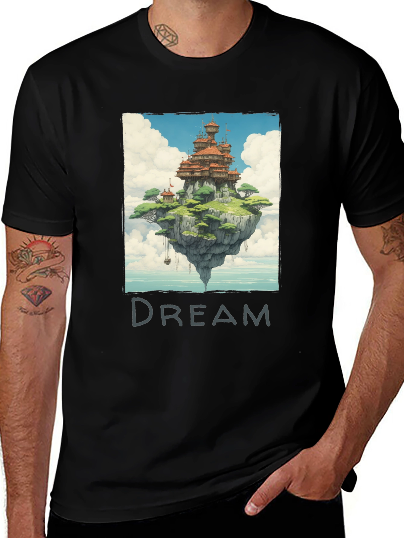 Dream Island T-Shirt - Unique Graphic Tee