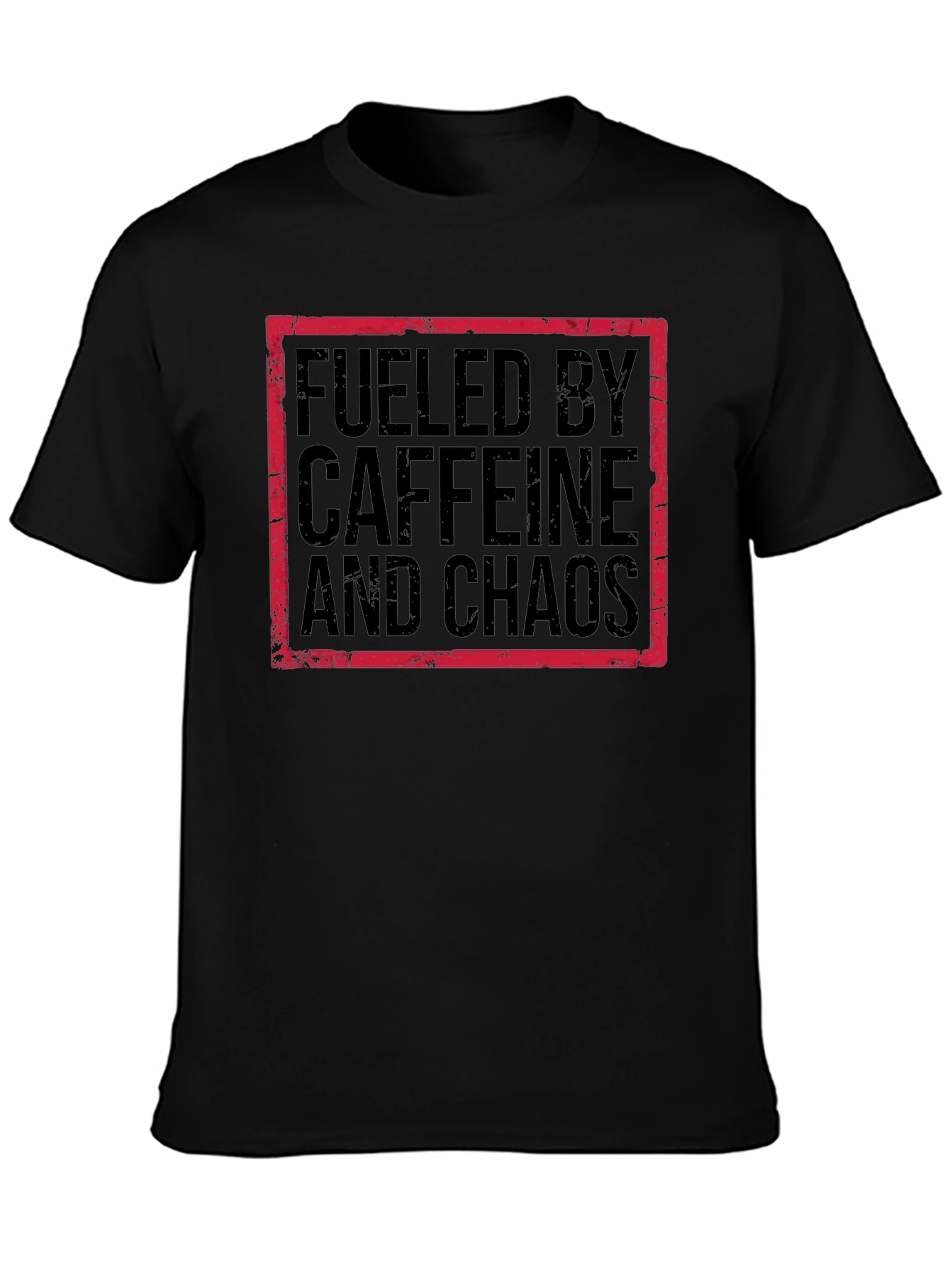 Fueled by Caffeine and Chaos Graphic Tee