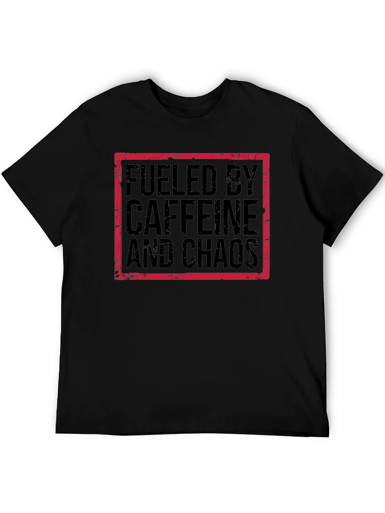 Fueled by Caffeine and Chaos Graphic Tee