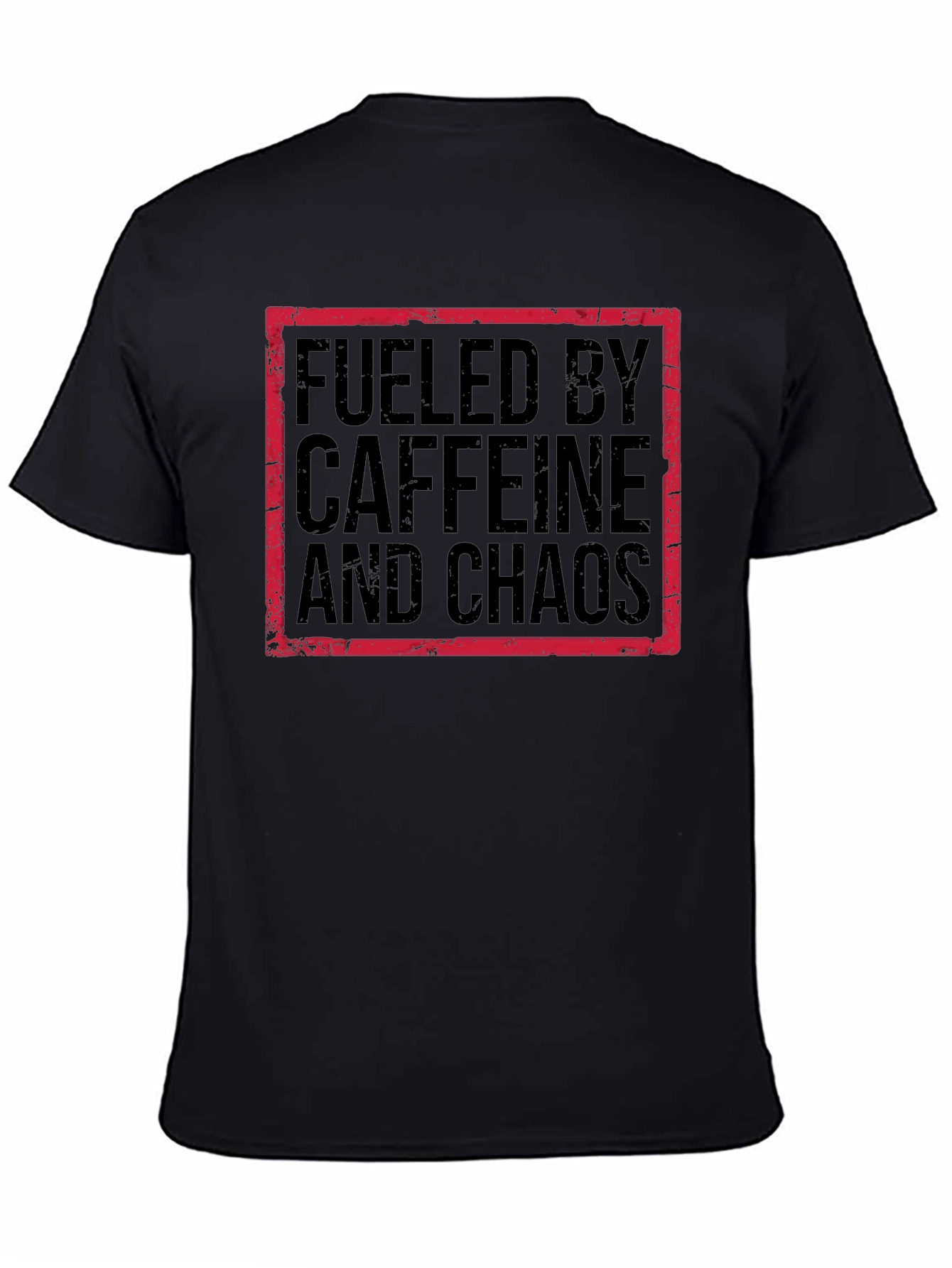 Fueled by Caffeine and Chaos Graphic Tee