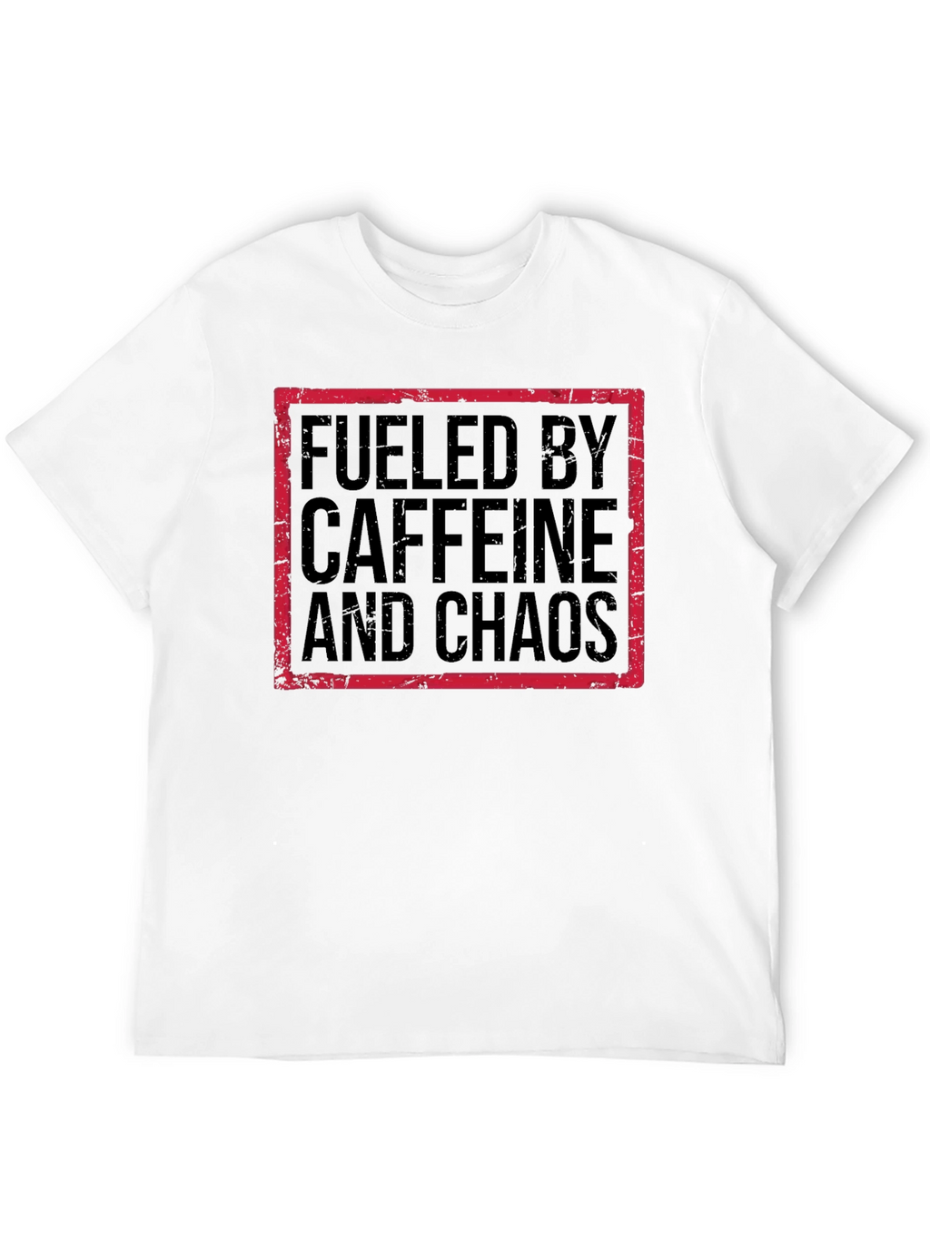 Fueled by Caffeine and Chaos Graphic Tee