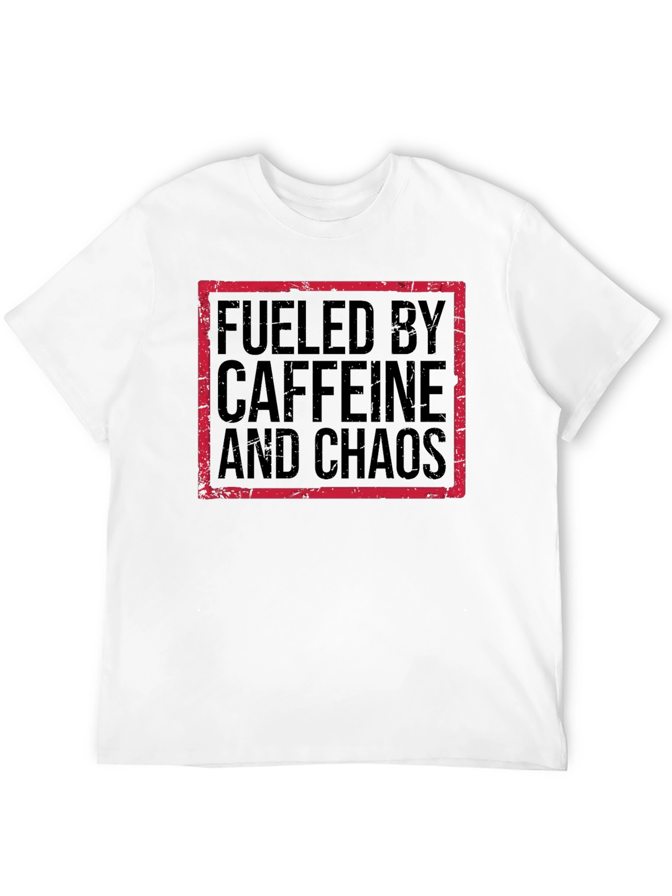 Fueled by Caffeine and Chaos Graphic Tee