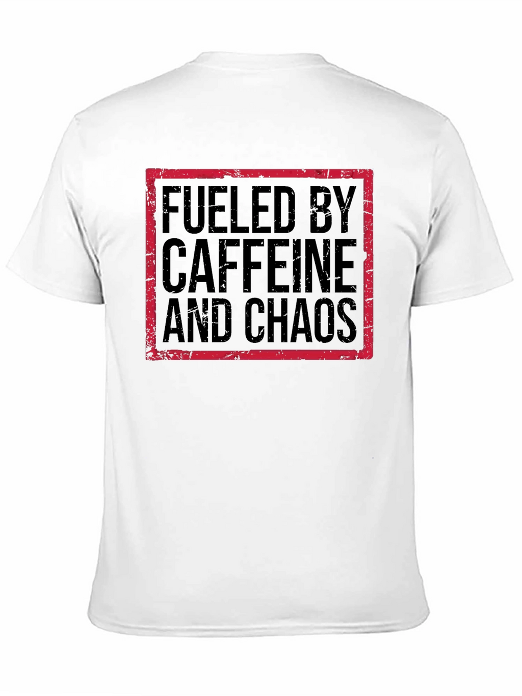 Fueled by Caffeine and Chaos Graphic Tee
