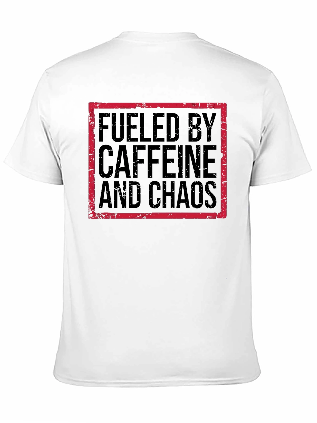 Fueled by Caffeine and Chaos Graphic Tee