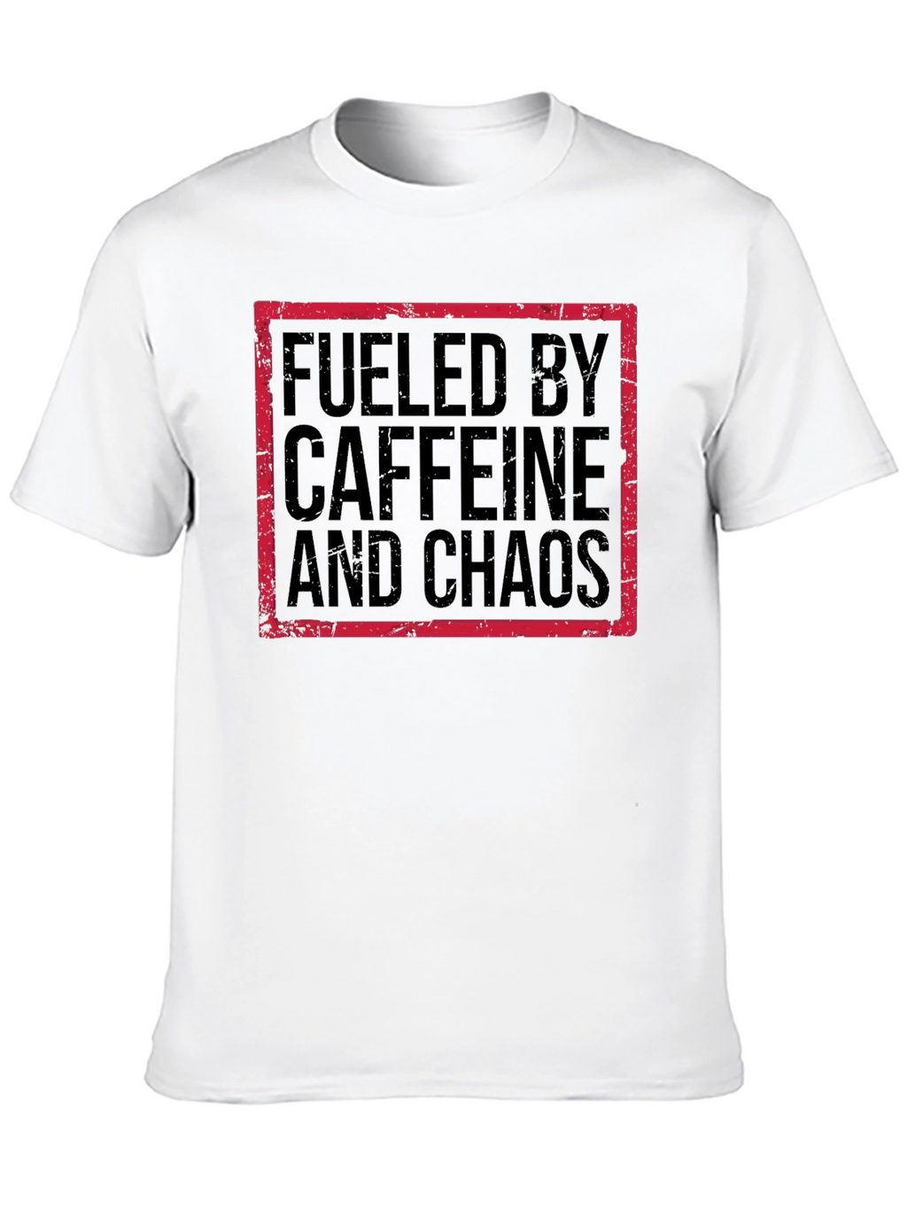 Fueled by Caffeine and Chaos Graphic Tee