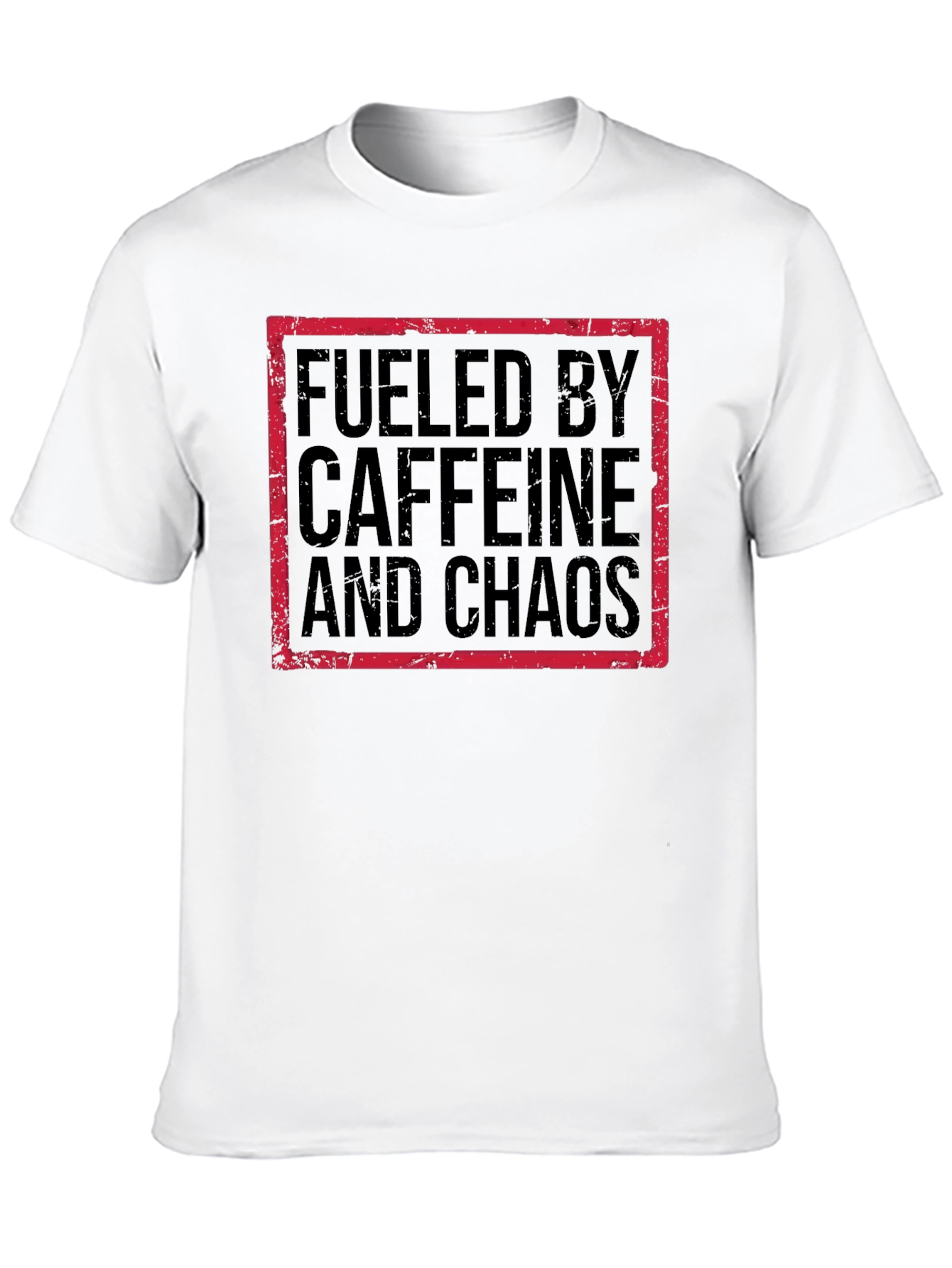 Fueled by Caffeine and Chaos Graphic Tee