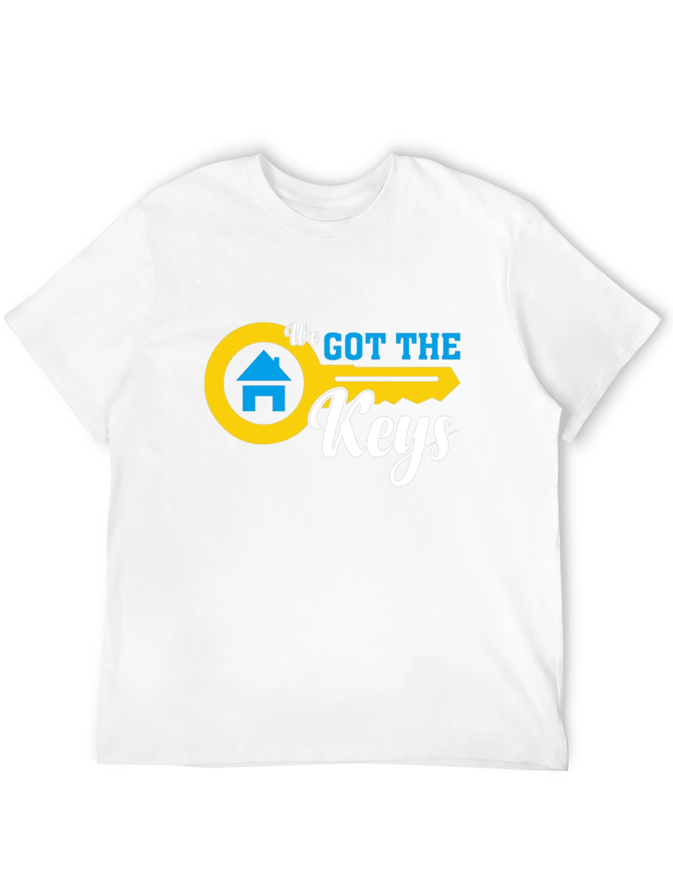We Got The Keys Black Graphic Tee