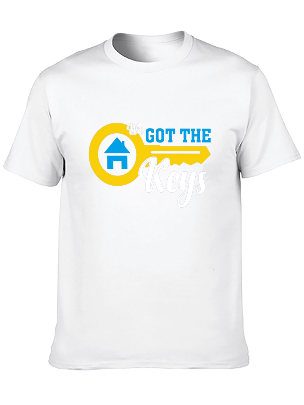 We Got The Keys Black Graphic Tee