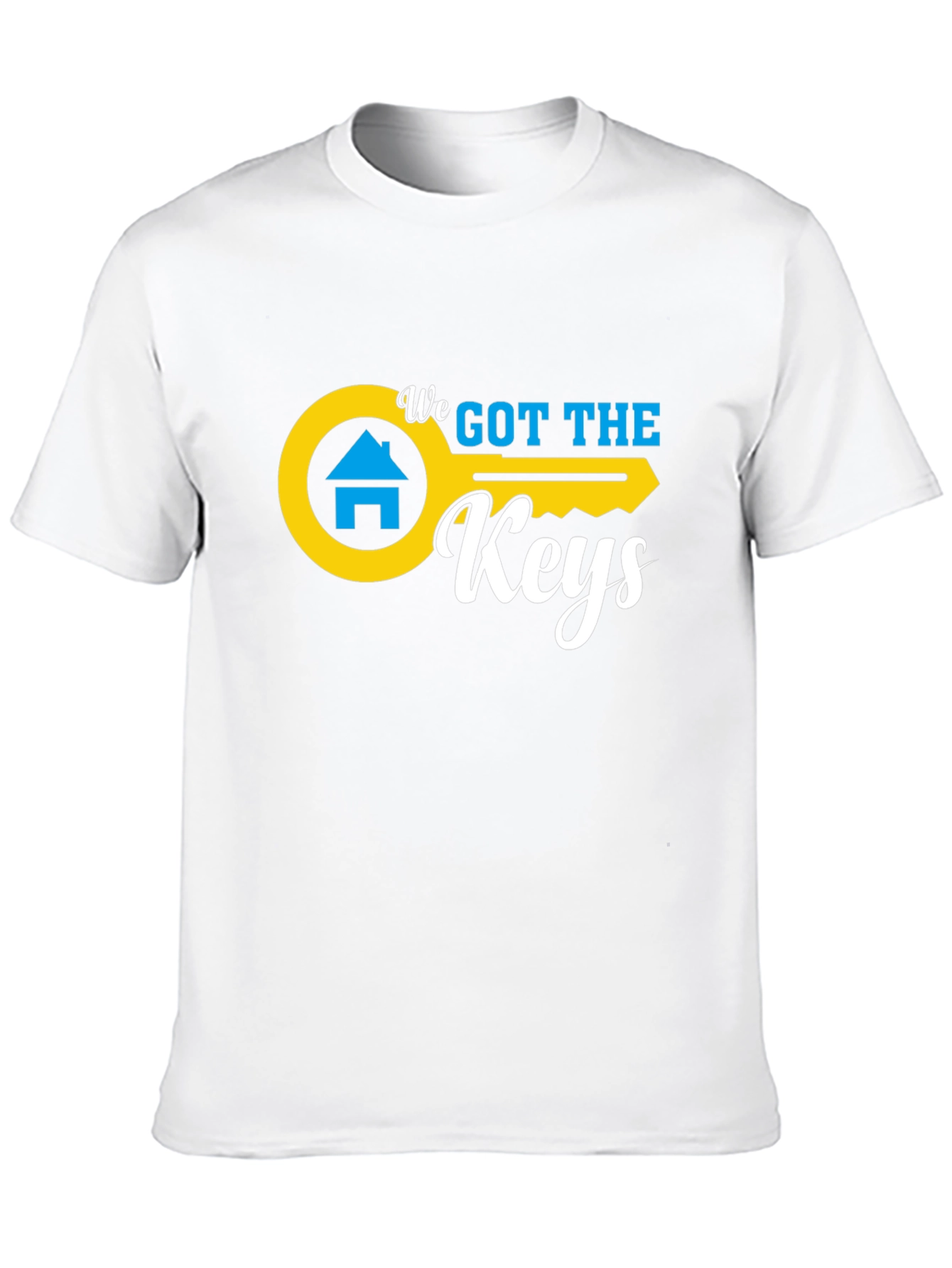 We Got The Keys Black Graphic Tee