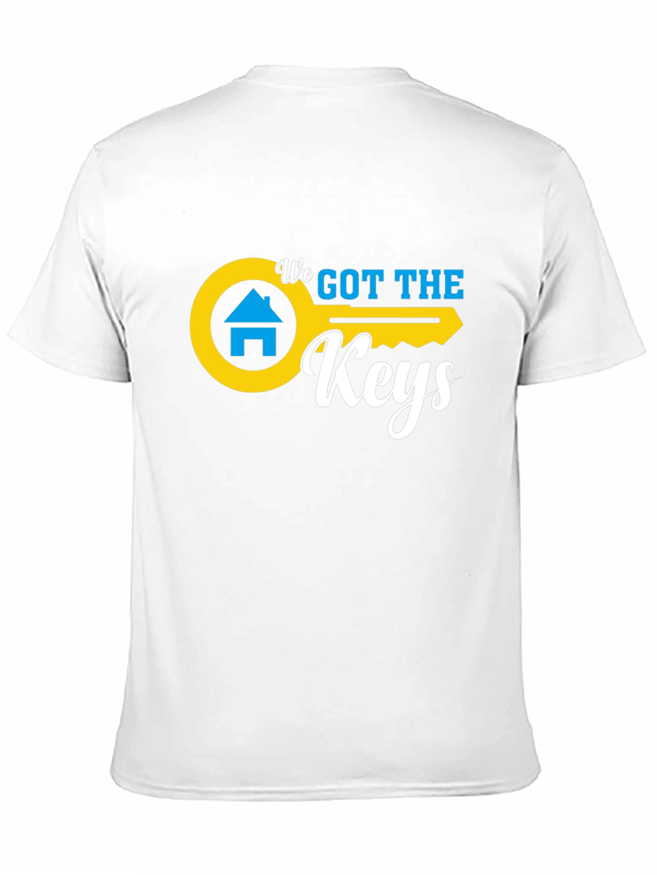 We Got The Keys Black Graphic Tee