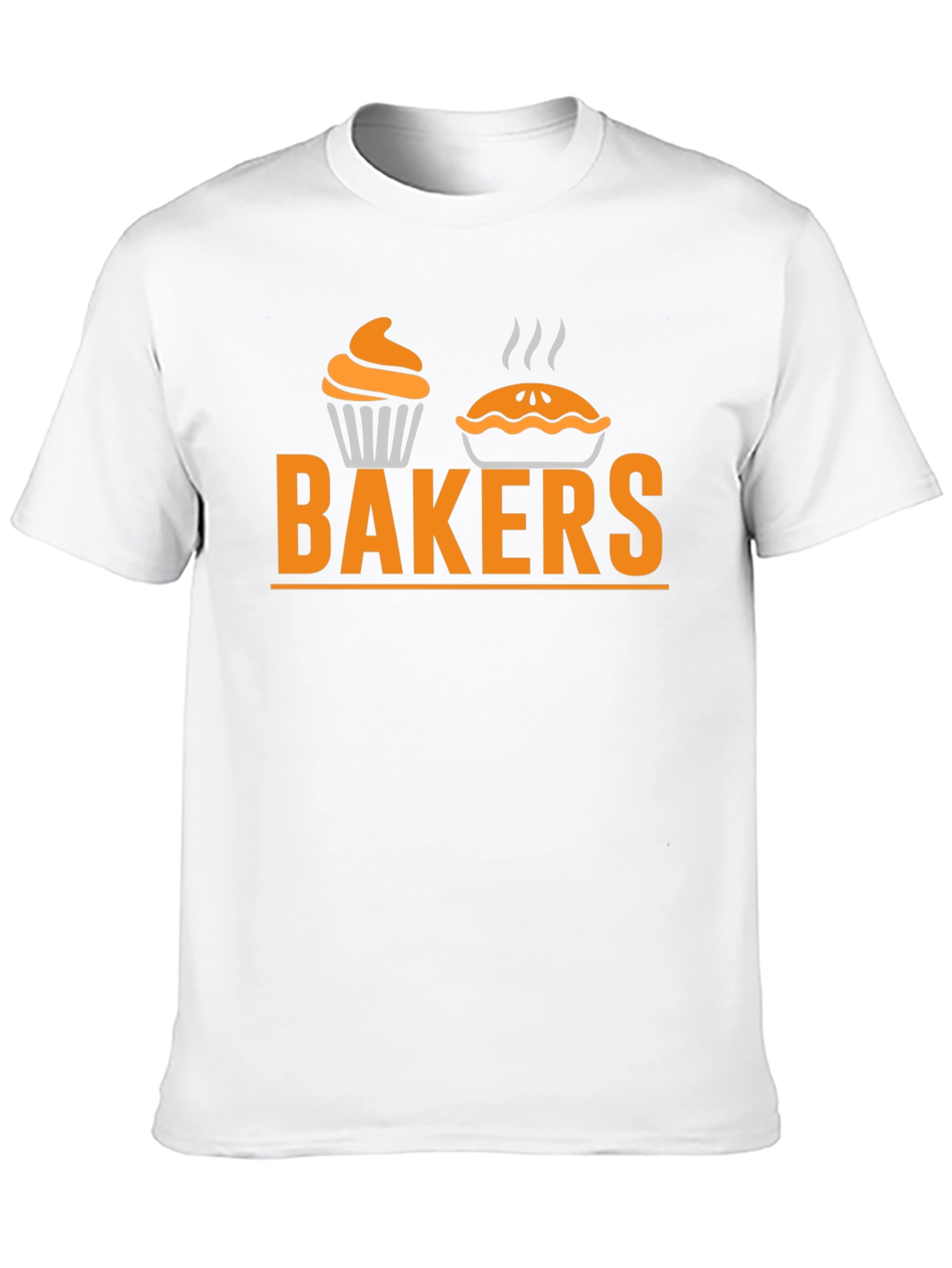 Bakers Graphic T-Shirt - Cupcake & Pie Design