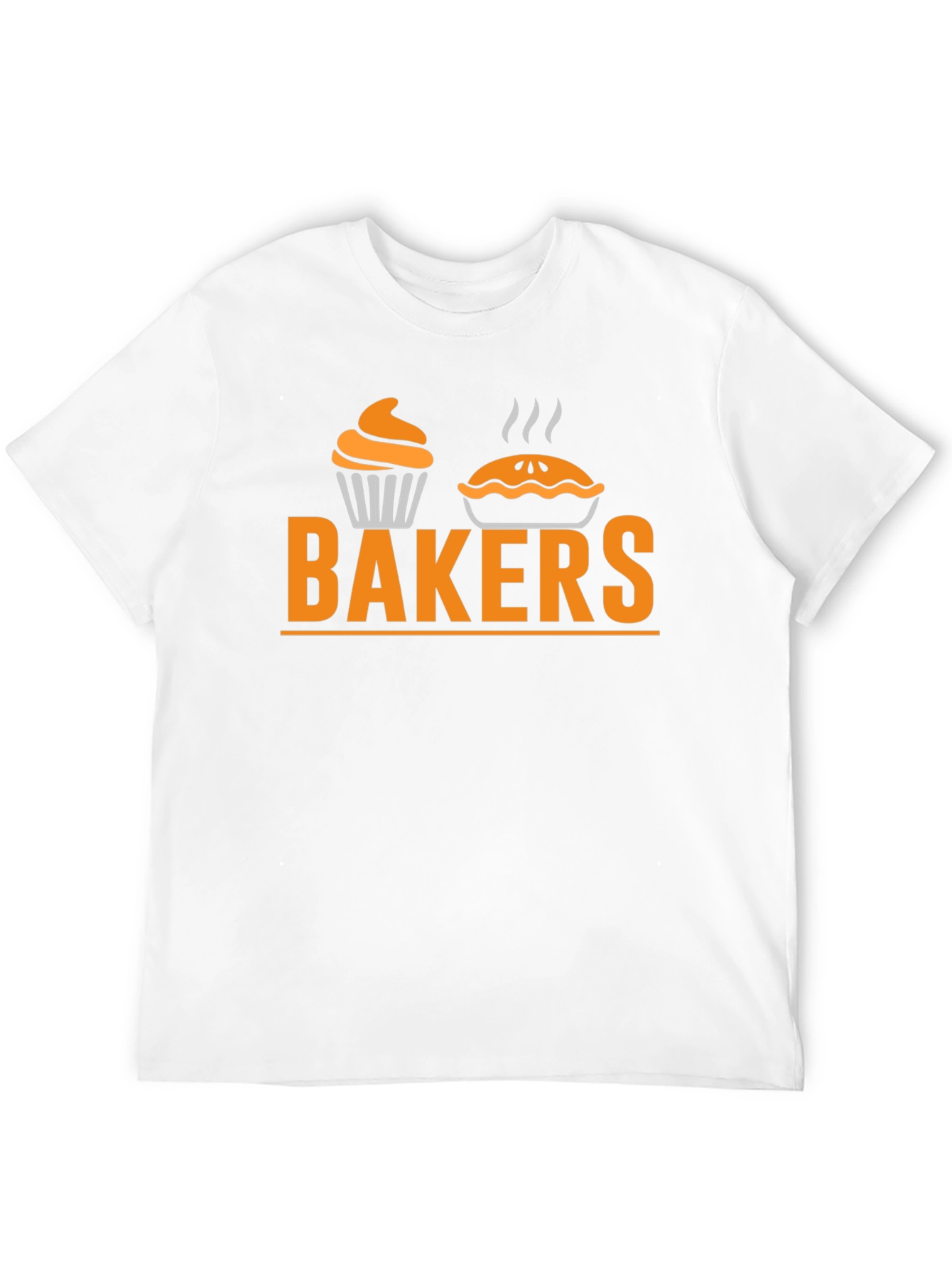 Bakers Graphic T-Shirt - Cupcake & Pie Design