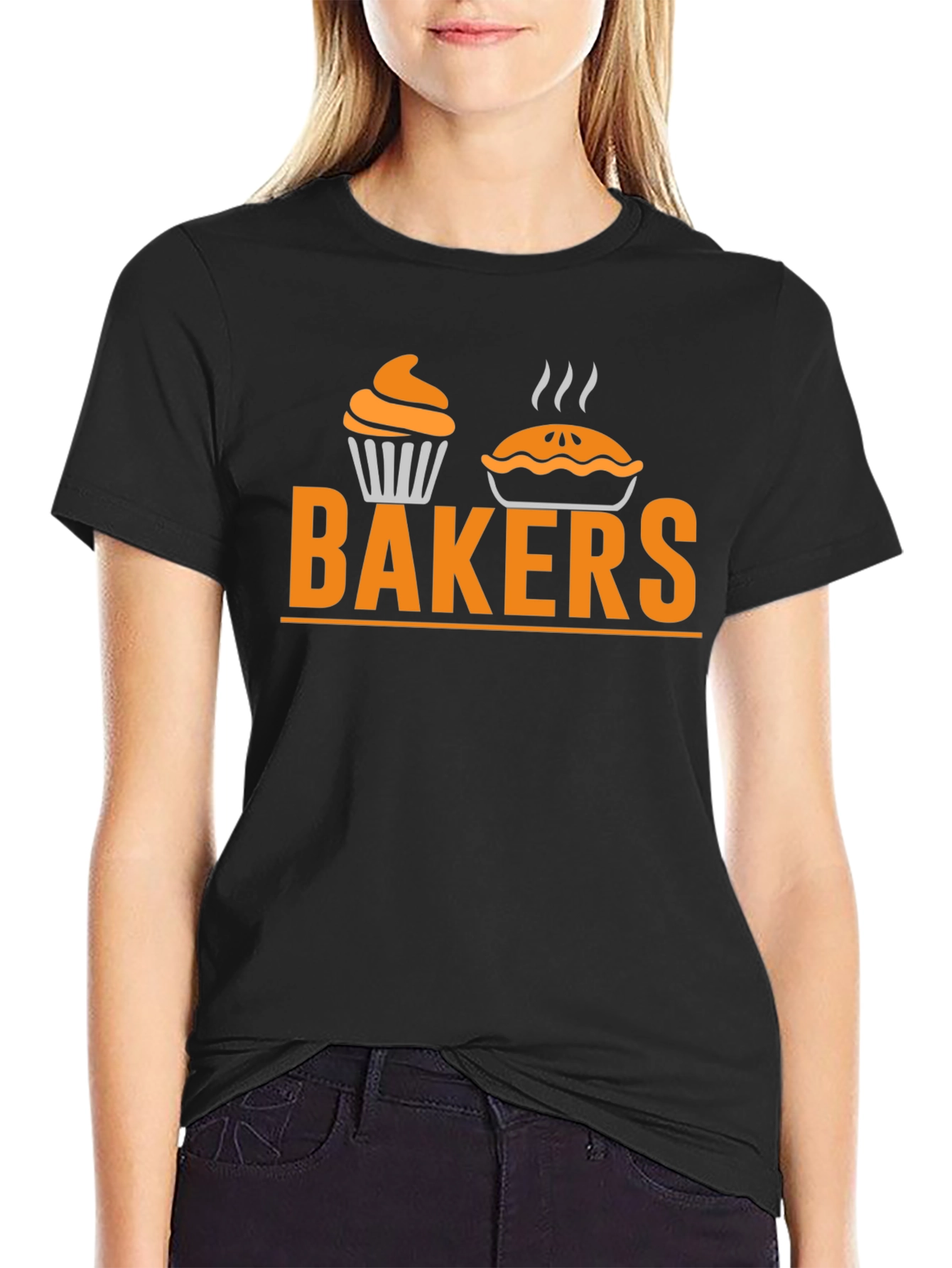 Bakers Graphic T-Shirt - Cupcake & Pie Design
