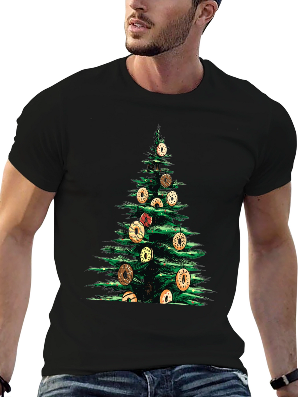 Donut Christmas Tree T-Shirt