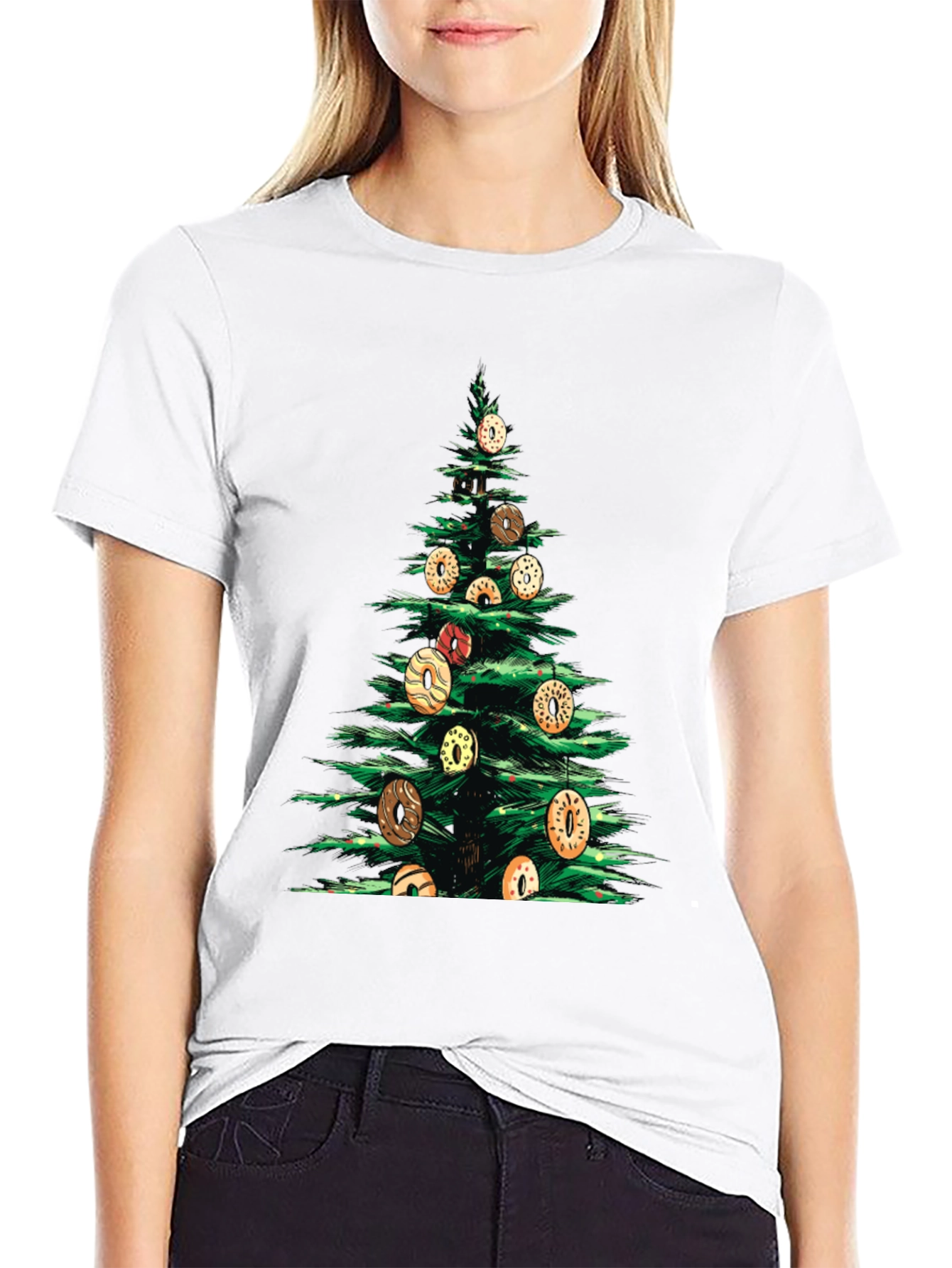 Donut Christmas Tree T-Shirt
