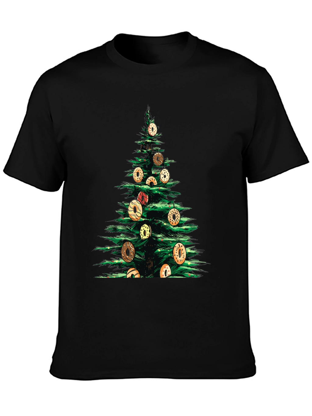 Donut Christmas Tree T-Shirt