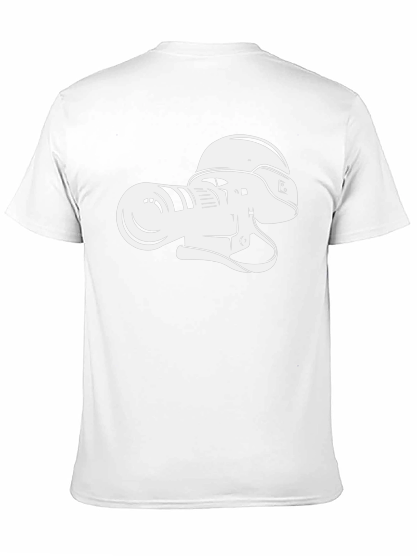 Camera Helmet Black T-Shirt