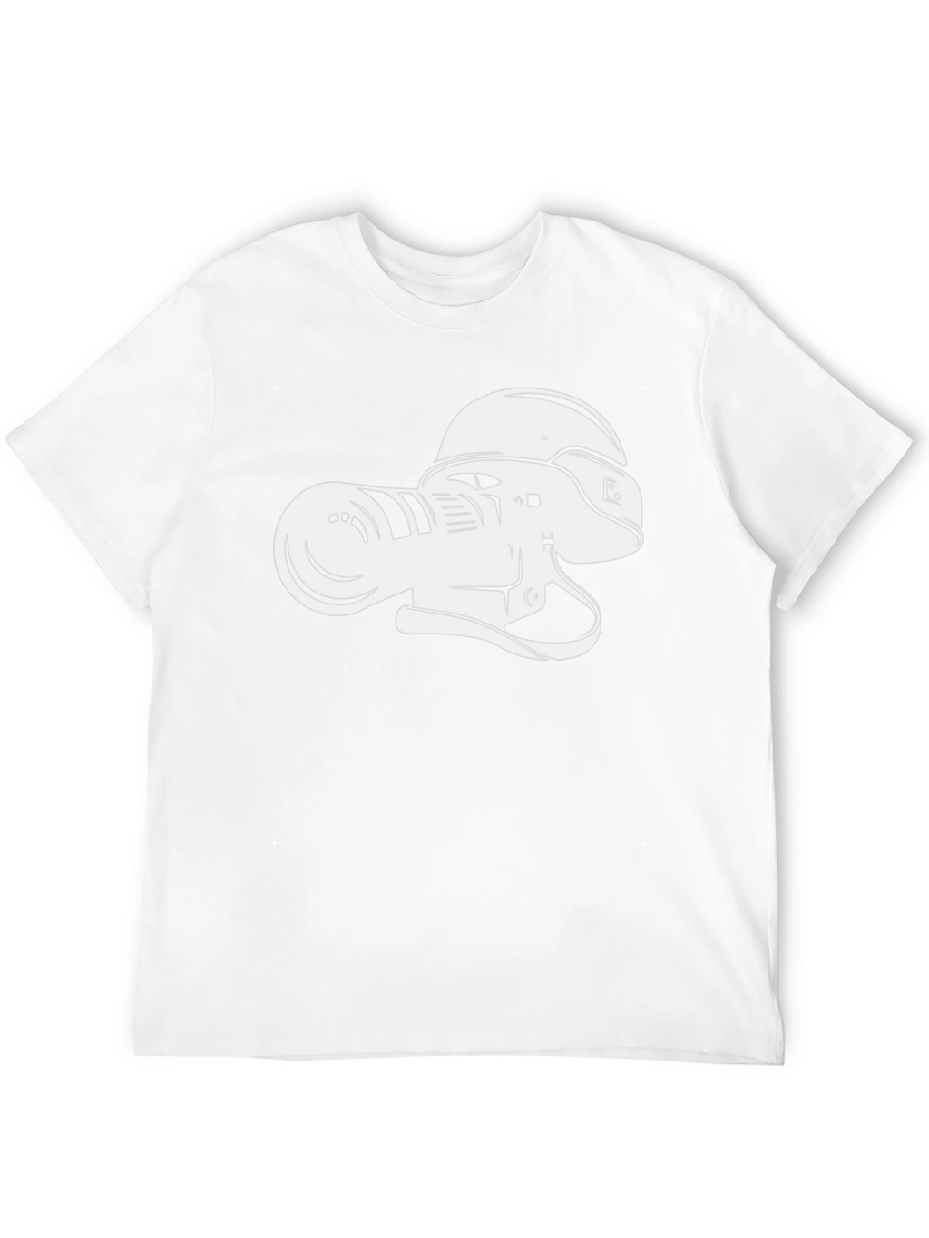 Camera Helmet Black T-Shirt