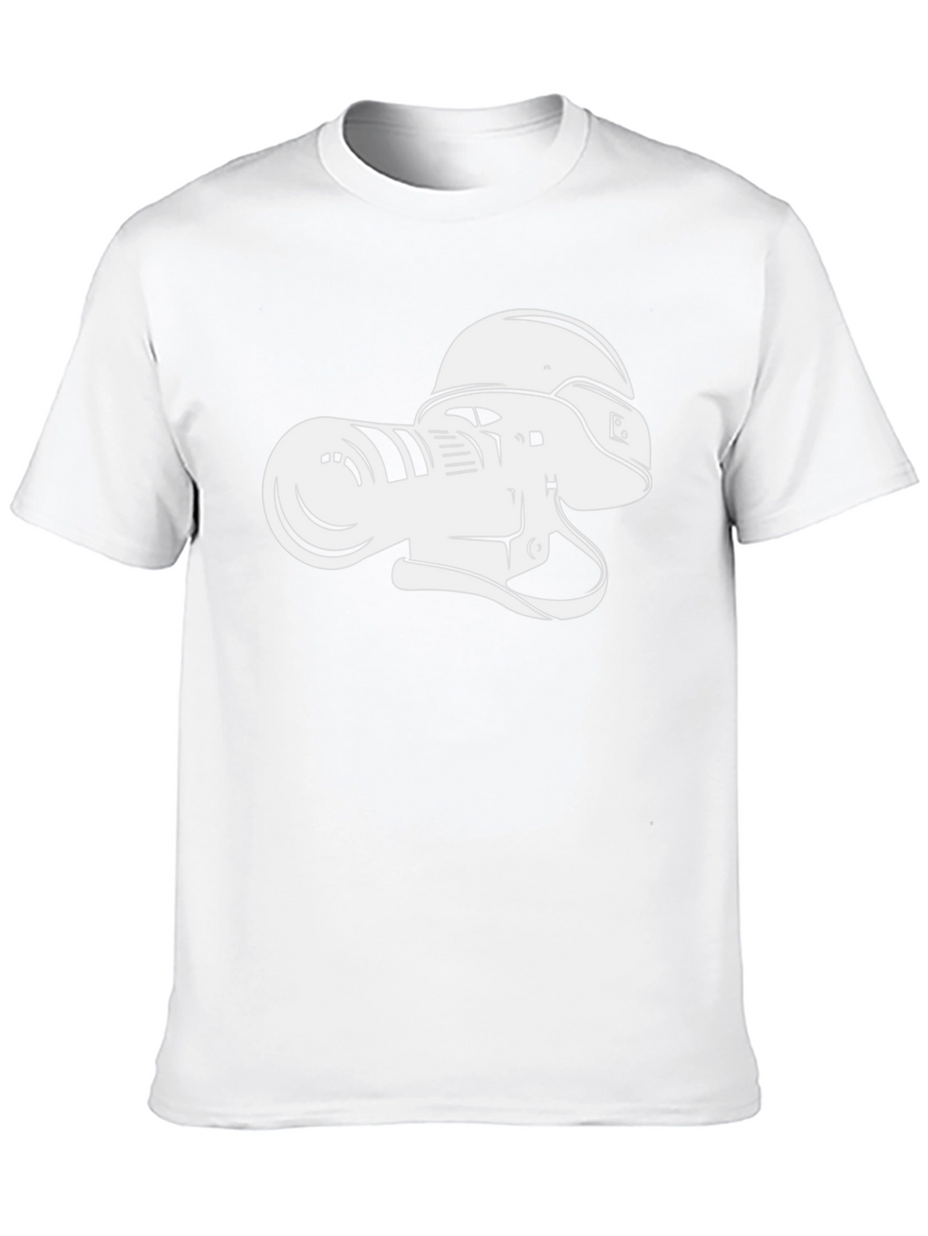 Camera Helmet Black T-Shirt