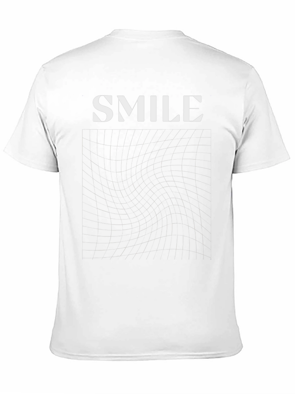 Smile Graphic Print Black T-Shirt