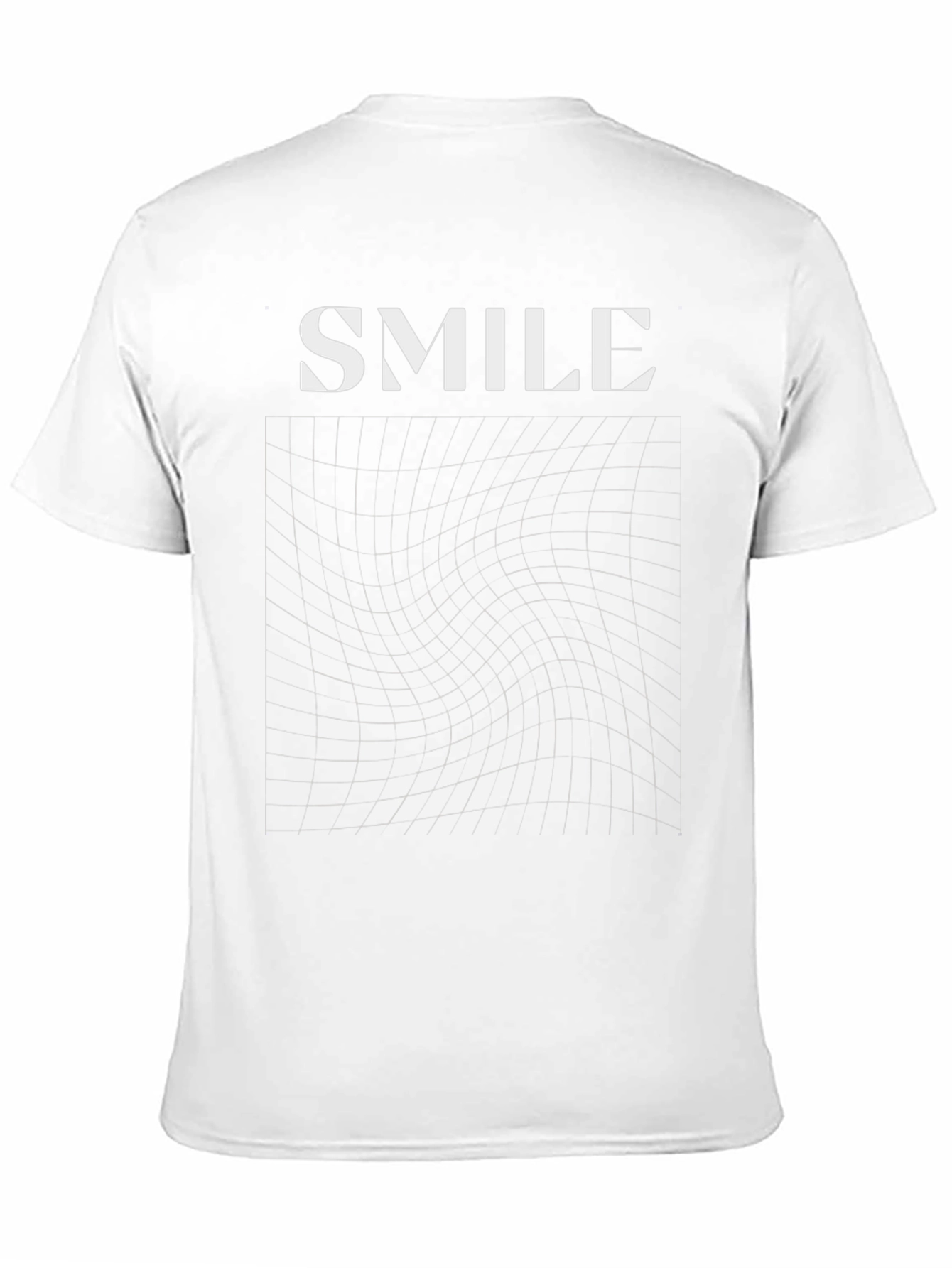 Smile Graphic Print Black T-Shirt