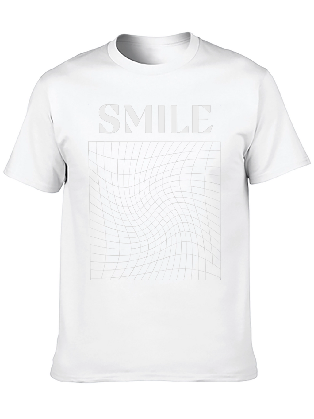 Smile Graphic Print Black T-Shirt
