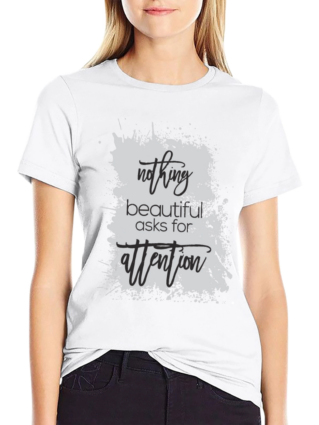Nothing Beautiful Graphic Tee - Black