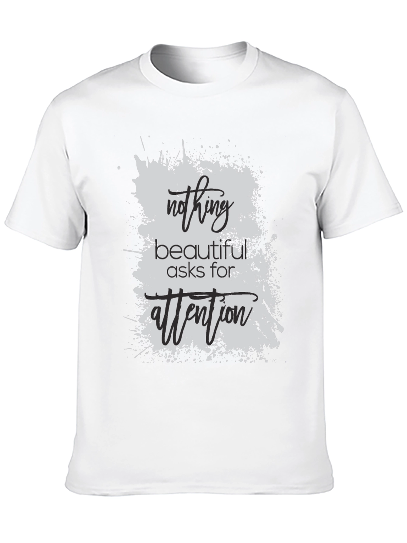 Nothing Beautiful Graphic Tee - Black