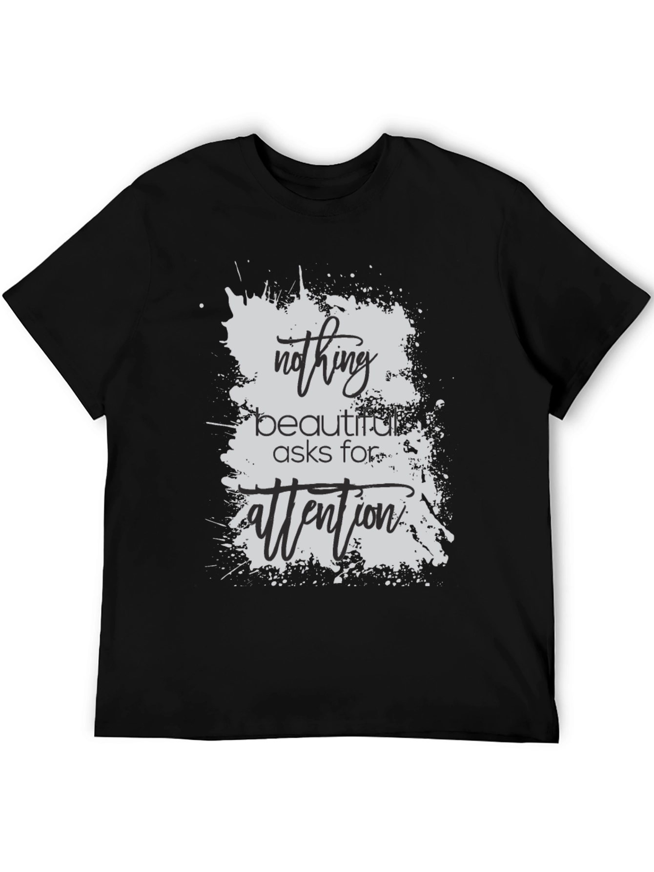 Nothing Beautiful Graphic Tee - Black