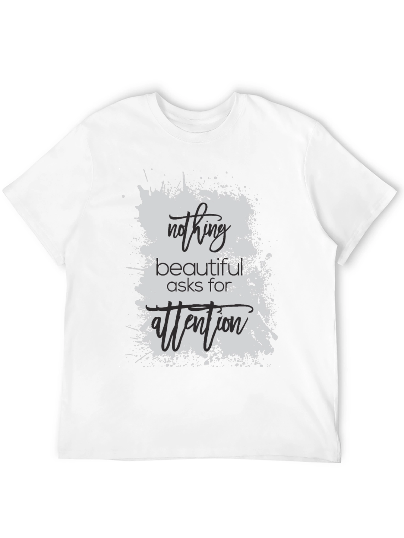 Nothing Beautiful Graphic Tee - Black