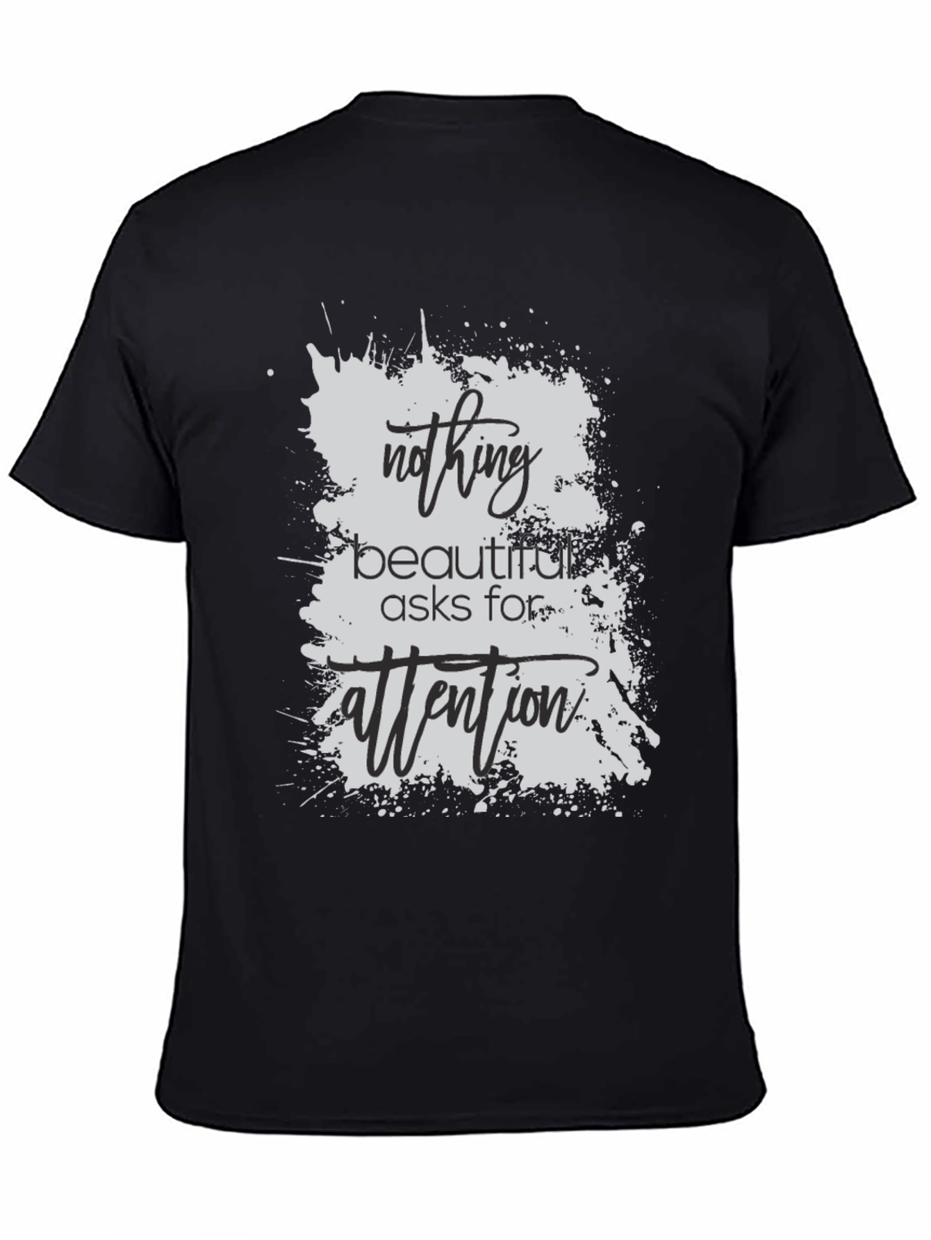 Nothing Beautiful Graphic Tee - Black