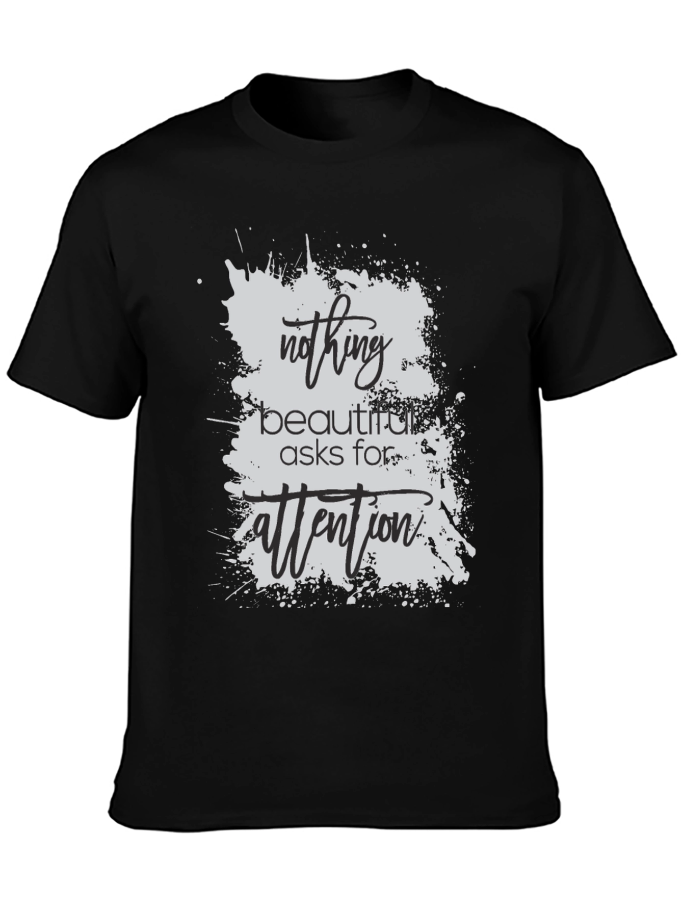 Nothing Beautiful Graphic Tee - Black