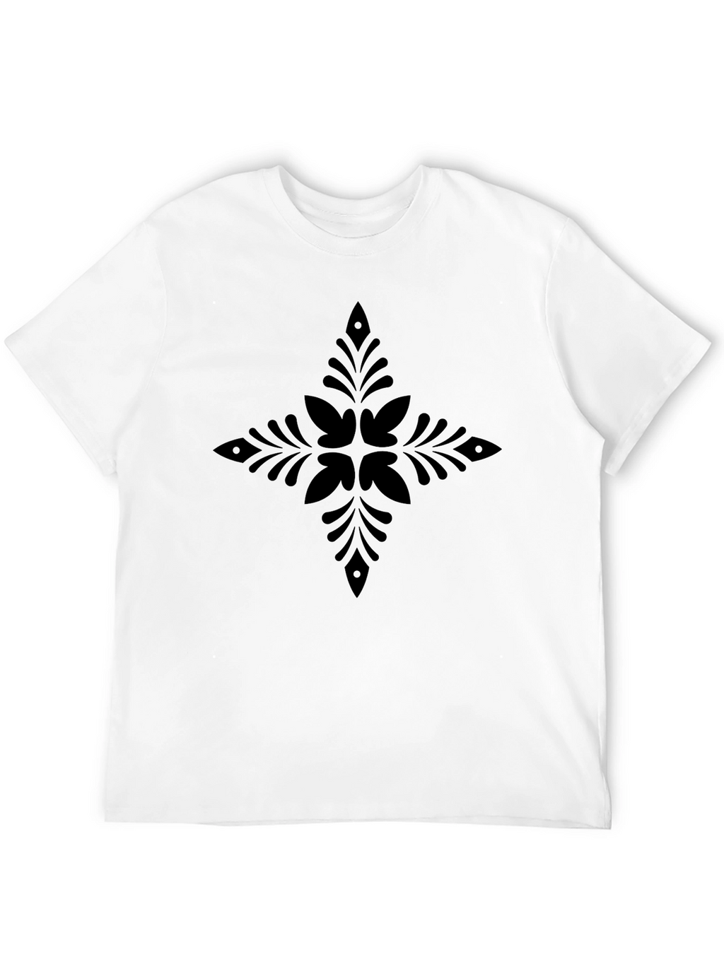 Stylish Black Graphic Tee