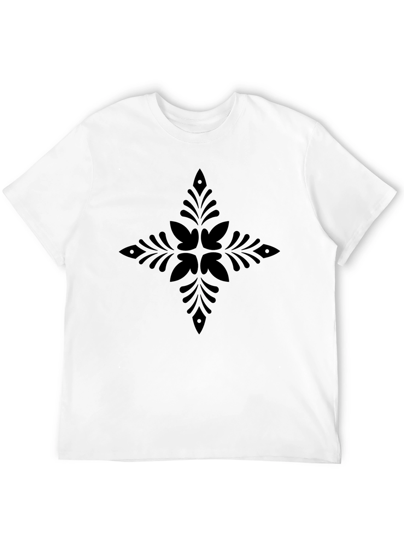 Stylish Black Graphic Tee