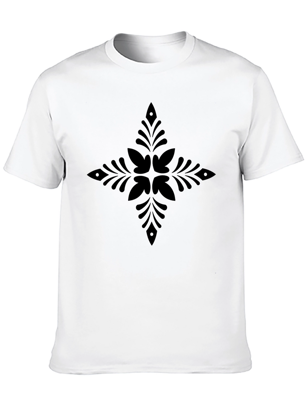 Stylish Black Graphic Tee