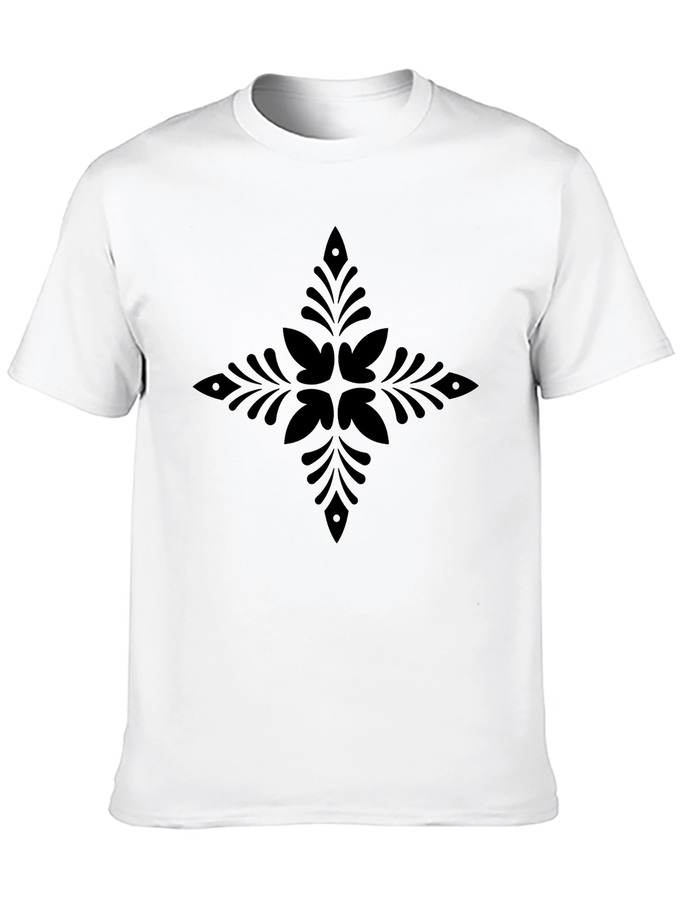 Stylish Black Graphic Tee