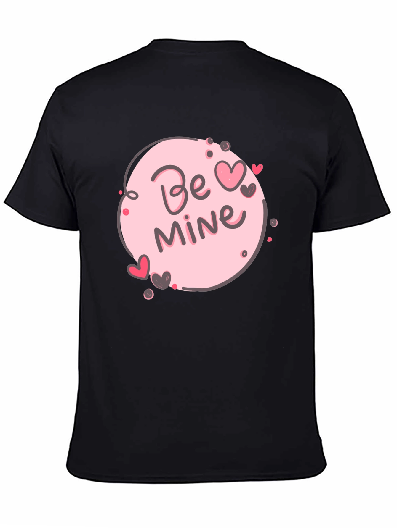 Be Mine Valentines Day T-Shirt - Cute Heart Design