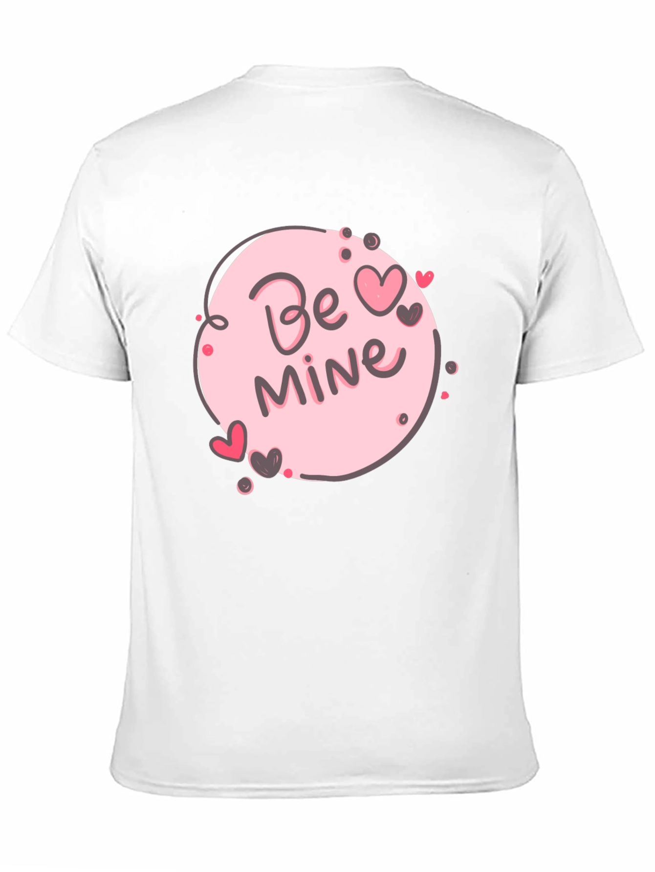 Be Mine Valentines Day T-Shirt - Cute Heart Design