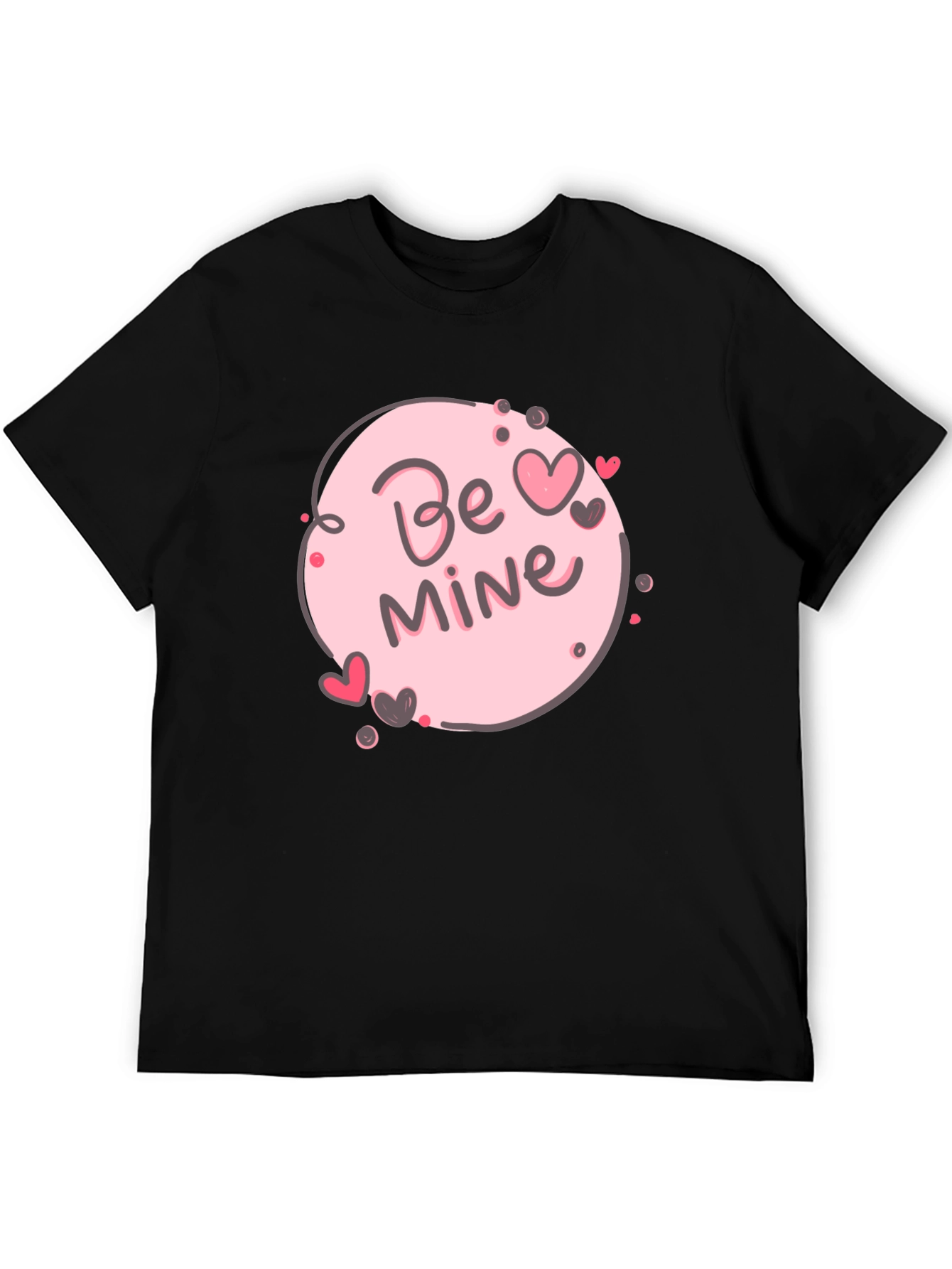 Be Mine Valentines Day T-Shirt - Cute Heart Design