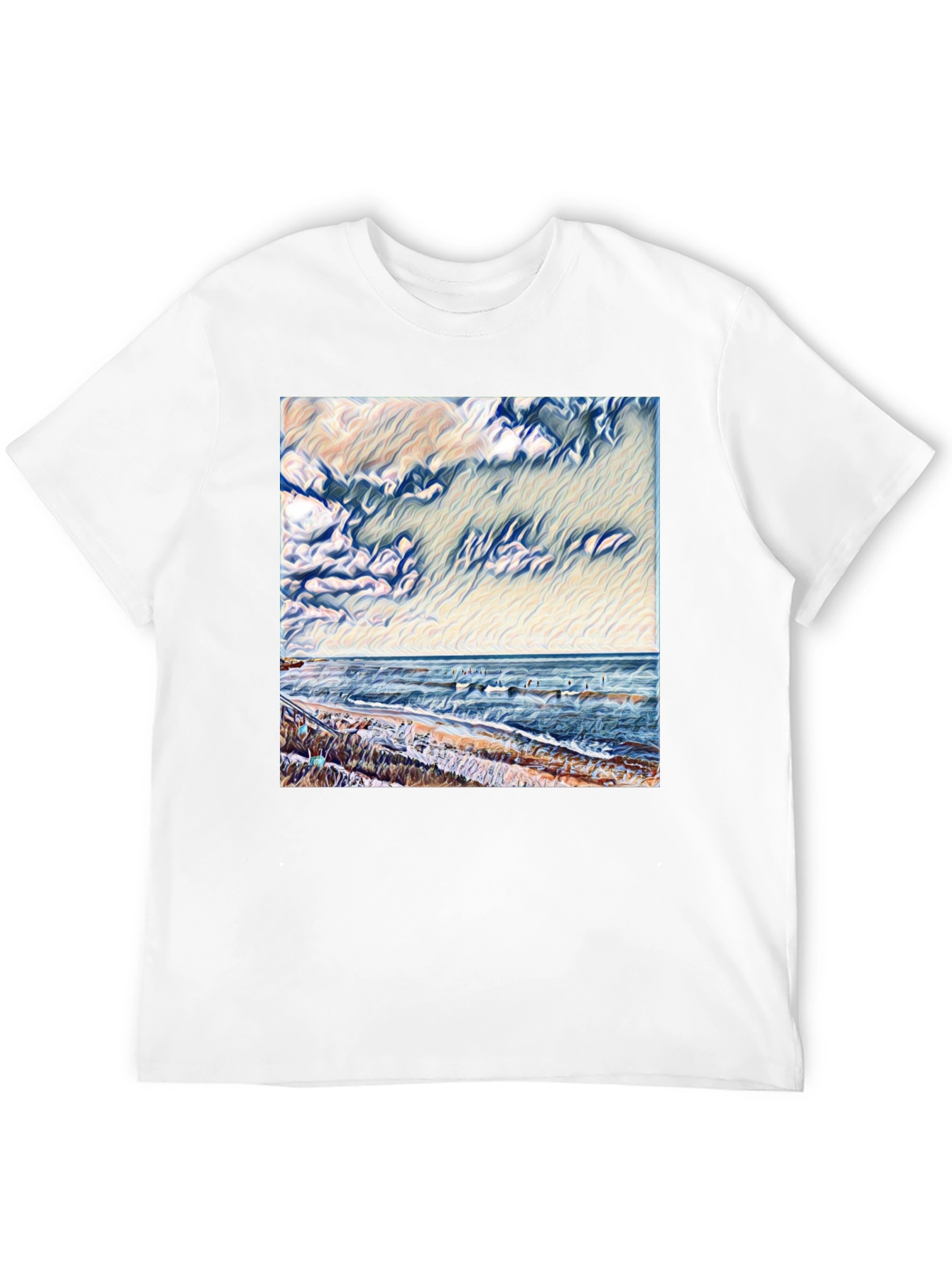 Ocean Scene Graphic Tee