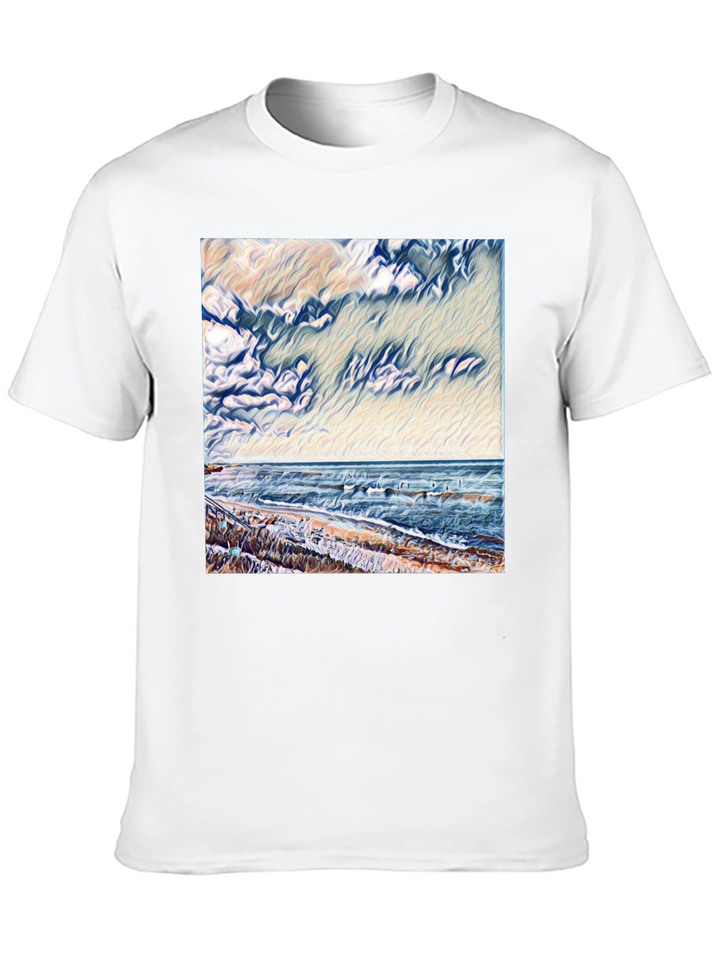 Ocean Scene Graphic Tee
