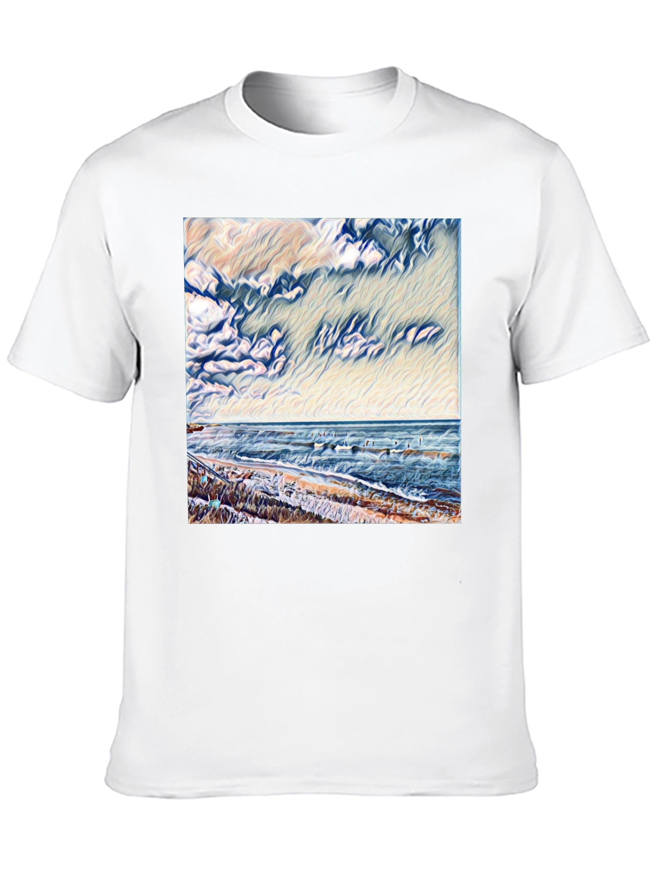 Ocean Scene Graphic Tee